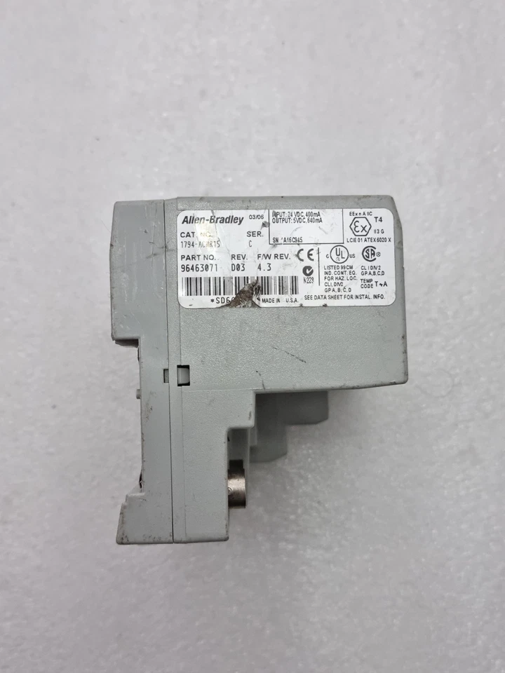 Allen Bradley 1794-ACNR15 ControlNet Redundant Media Adapter Module Made In USA